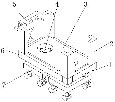 一种计算机用安装底座的制作方法