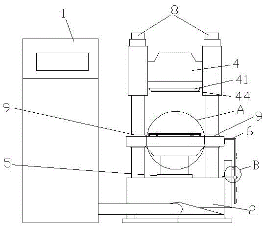 木板冲孔机的制作方法