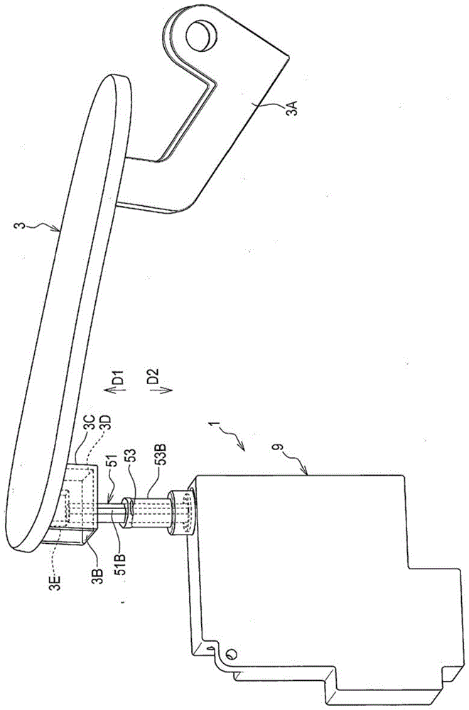 盖体开闭装置的制作方法