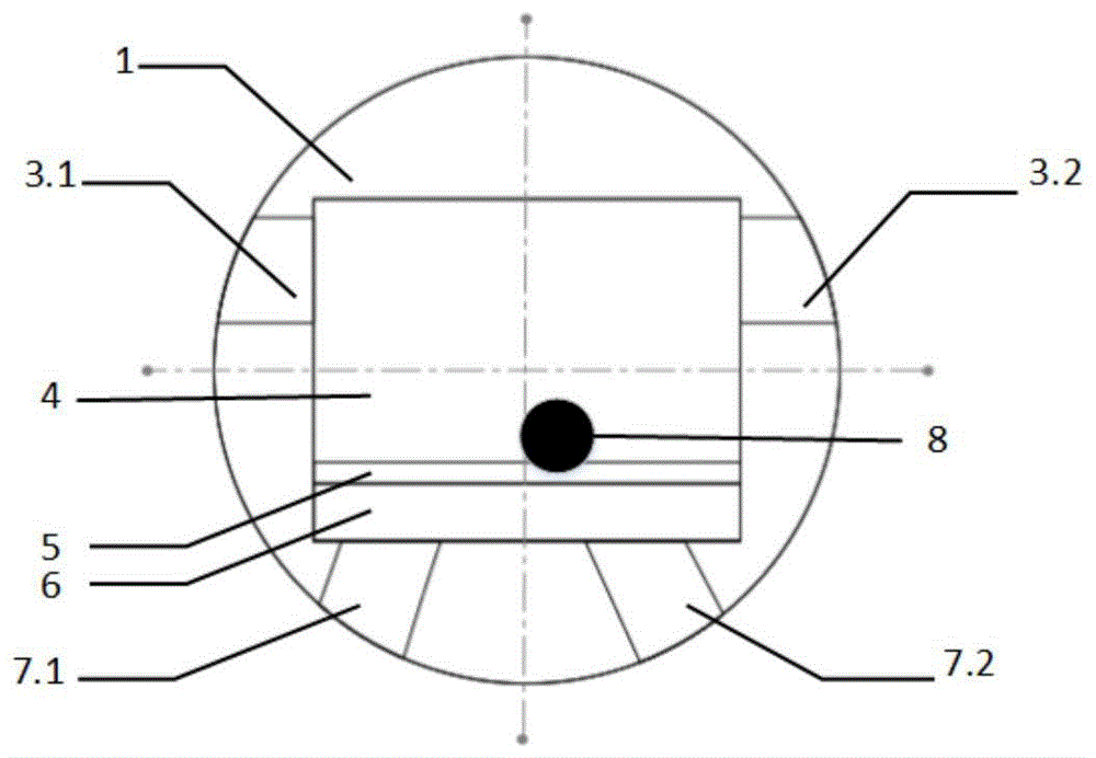一种全封闭式圆片式倏逝波重复捕获微球的光阱装置的制作方法