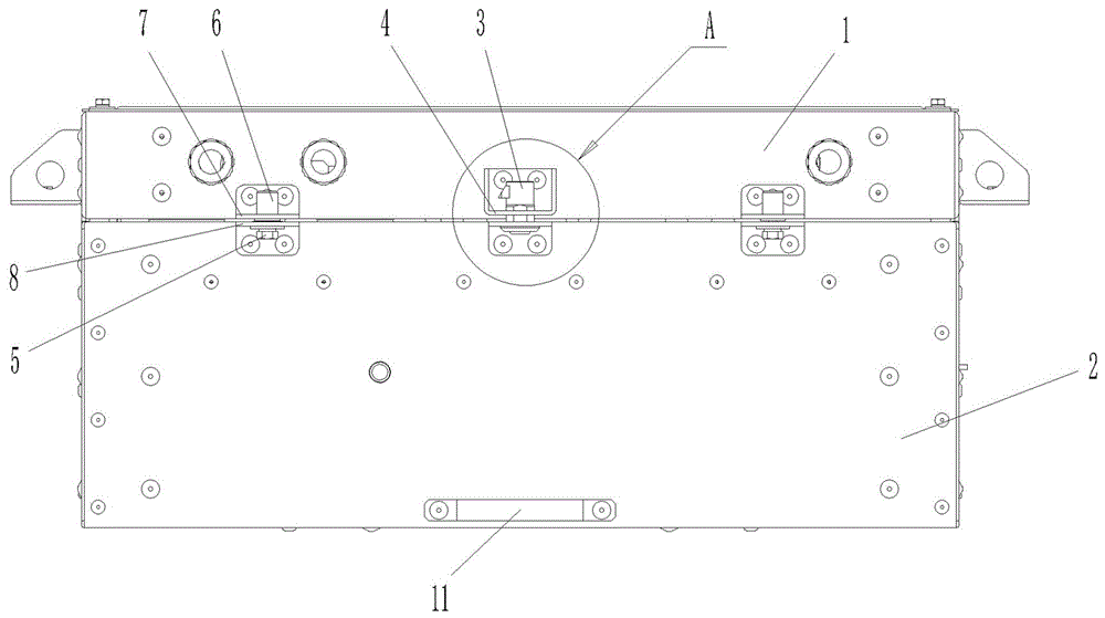 顶置式轨道车辆空调用控制箱的制作方法