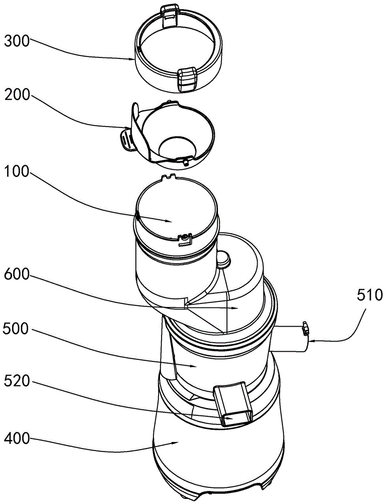 榨汁机投料装置及其榨汁机的制作方法