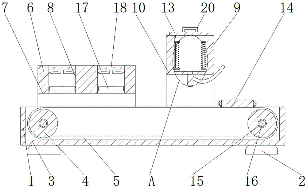 一种鼠标外壳生产用注塑机的制作方法