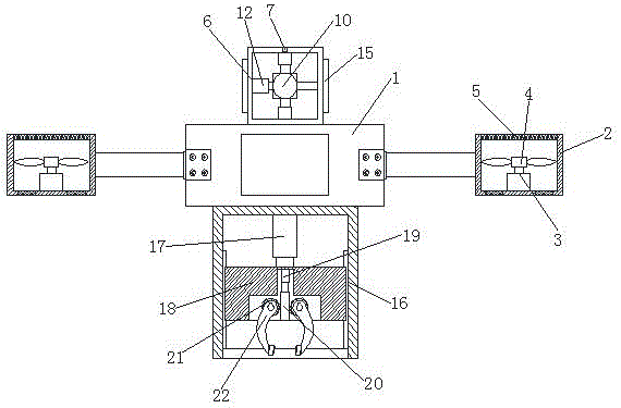 一种高层建筑空中消防救援装置的制作方法