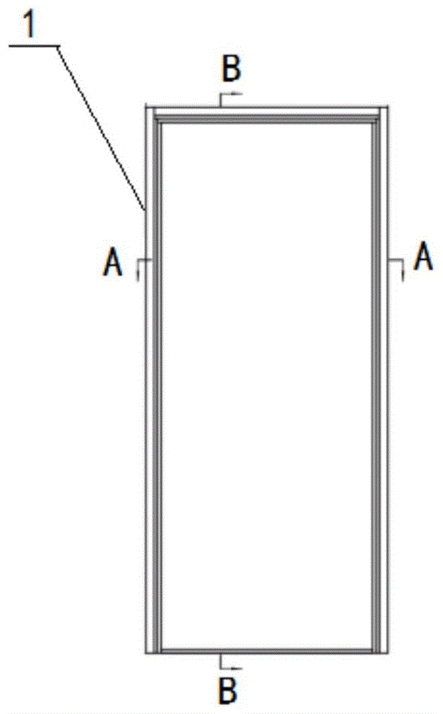 一种能够调节宽度和高度的门框结构的制作方法