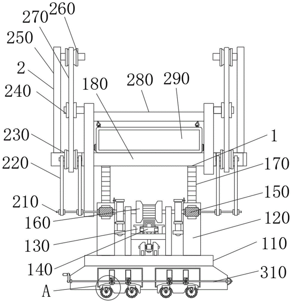 一种具有防护结构的建筑用脚手架的制作方法