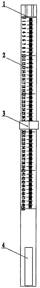 PCCP预应力钢丝螺距测量尺的制作方法