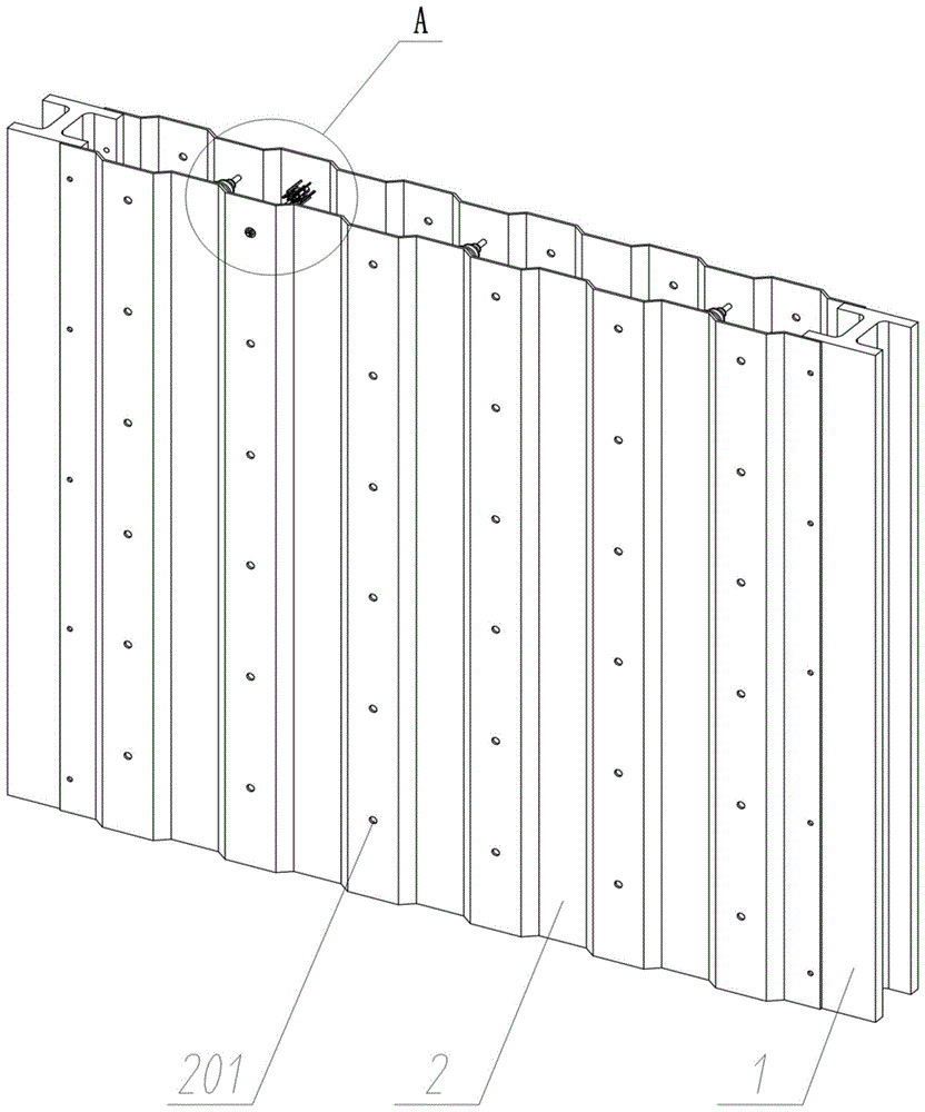 一种建筑施工用钢板混凝土剪力墙装配结构的制作方法