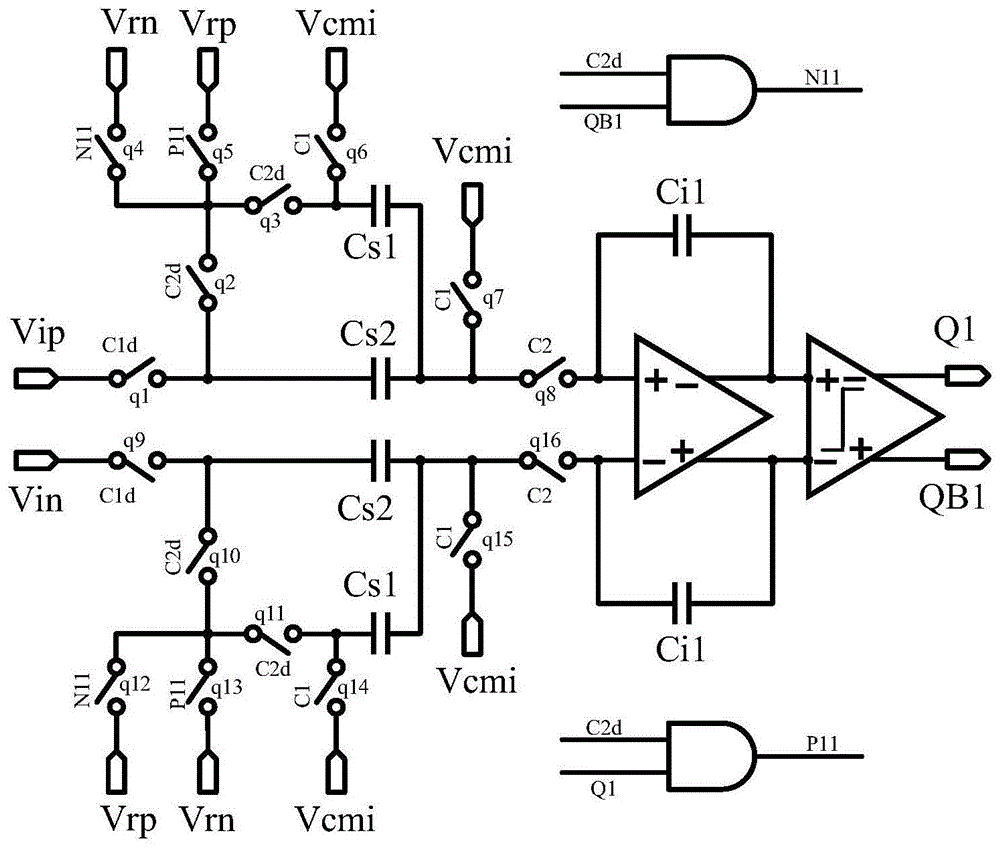 一种电容共享结构的Sigma-Delta调制器的制作方法