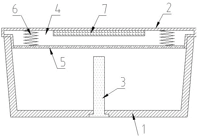 一种香椿冷冻用存储箱的制作方法