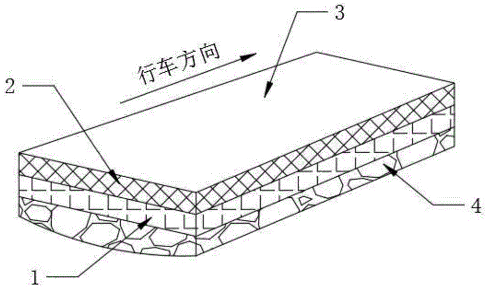 一种高速公路原位泡沫沥青冷再生路面结构的制作方法