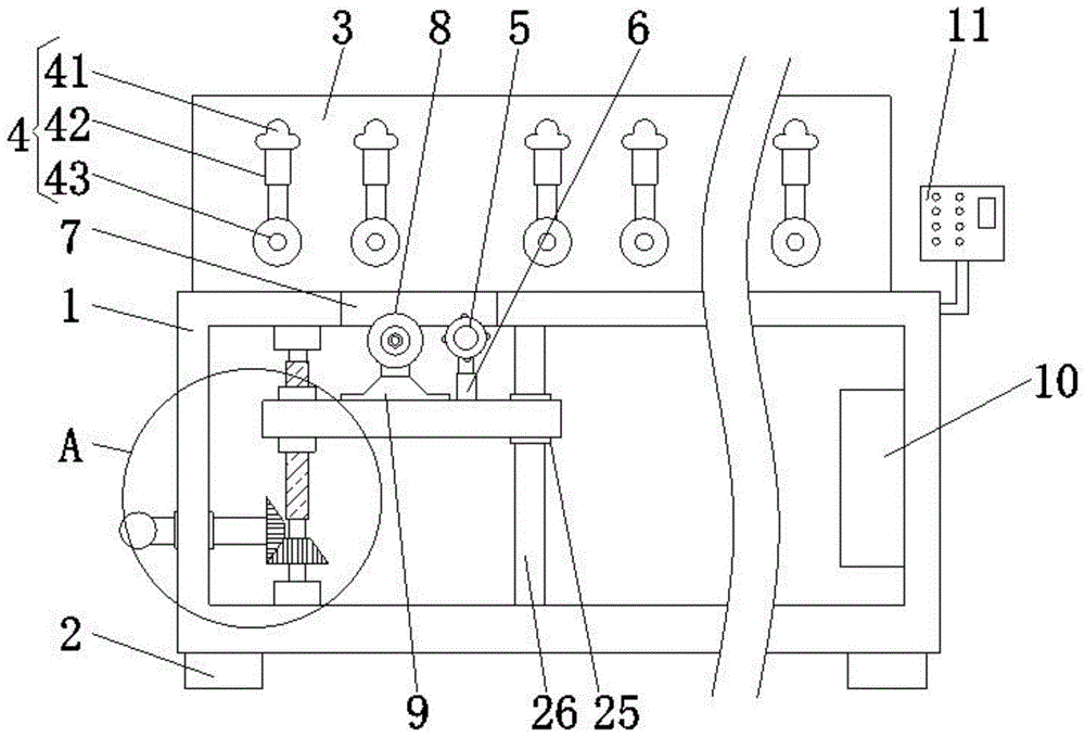 一种四面刨床的整机结构的制作方法