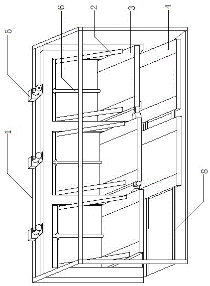 一种适用于乡镇的小型立体车库的制作方法