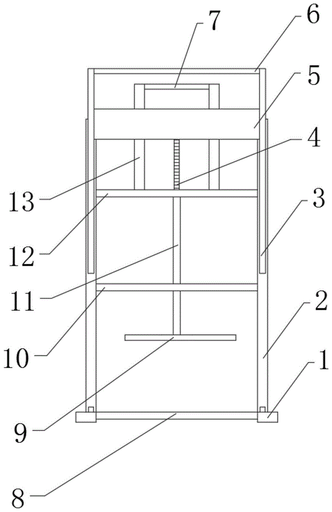 一种数控升降架的制作方法