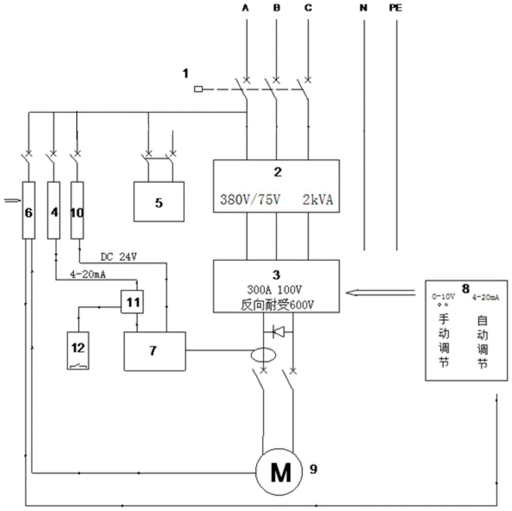 一种电机烘烤系统的制作方法