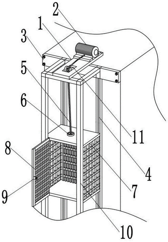 一种稳定性高的建筑施工用保护装置的制作方法