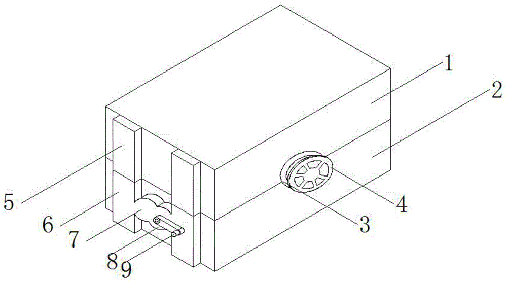 一种铸造模具扣合机构的制作方法