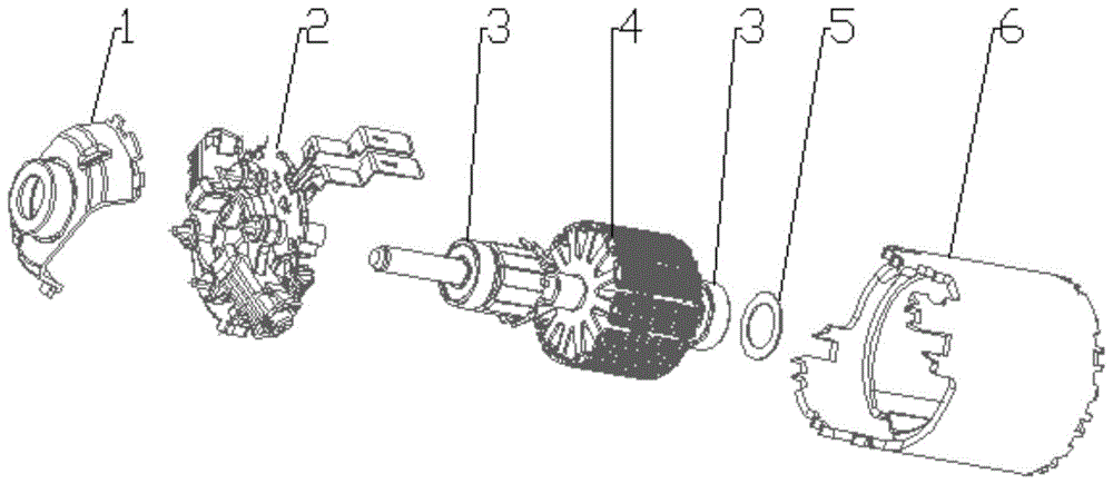 一种汽车空调鼓风机用永磁直流电动机的制作方法