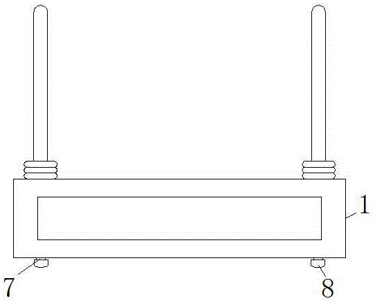 一种具有防尘功能的路由器的制作方法