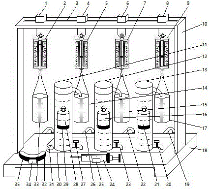 一种浮沉条件对比分析演示仪的制作方法