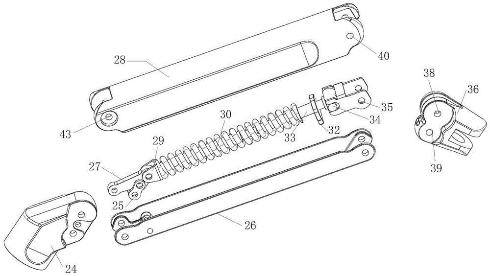 一种撑力角自调节的设备支撑架的制作方法