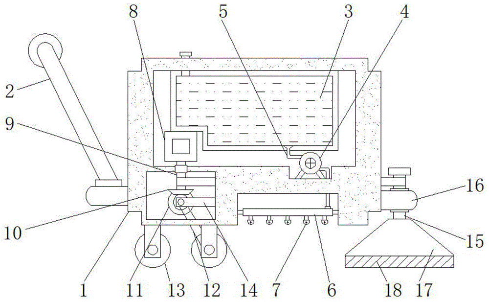 一种公路施工用压平装置的制作方法