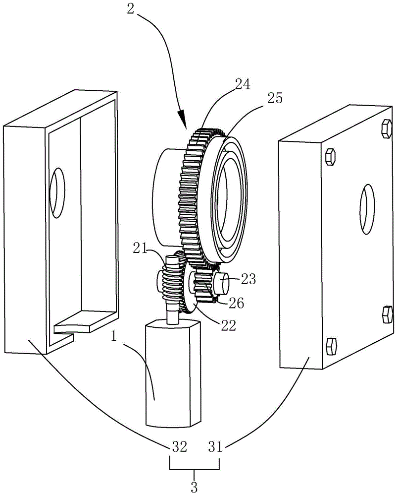 小型蜗杆传动微型减速电机的制作方法