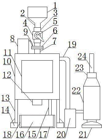 一种制鞋橡胶废料处理装置的制作方法