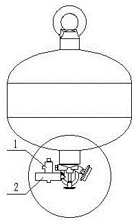 一种悬挂式储压干粉灭火器用隔爆型电引发器的制作方法