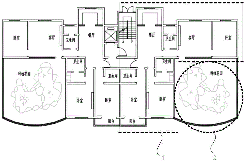 一种适用于建筑物的种植花园和带花园的建筑物的制作方法