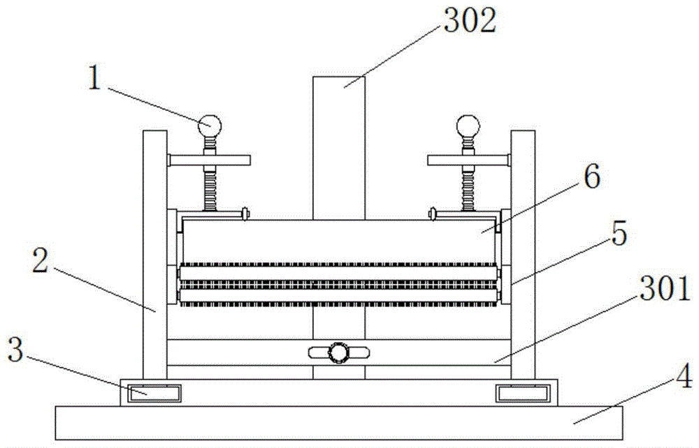 一种纺织品加工用张紧机构的制作方法