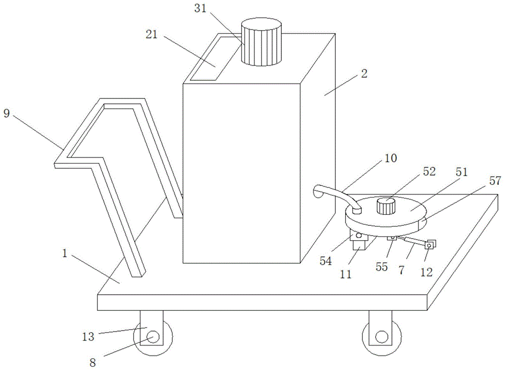 一种便携式农业施肥装置的制作方法