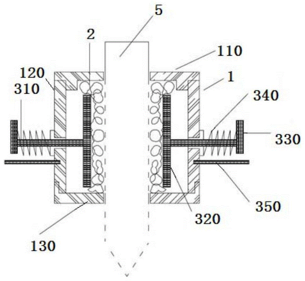 拉丝炉弹性气封装置及气封结构的制作方法