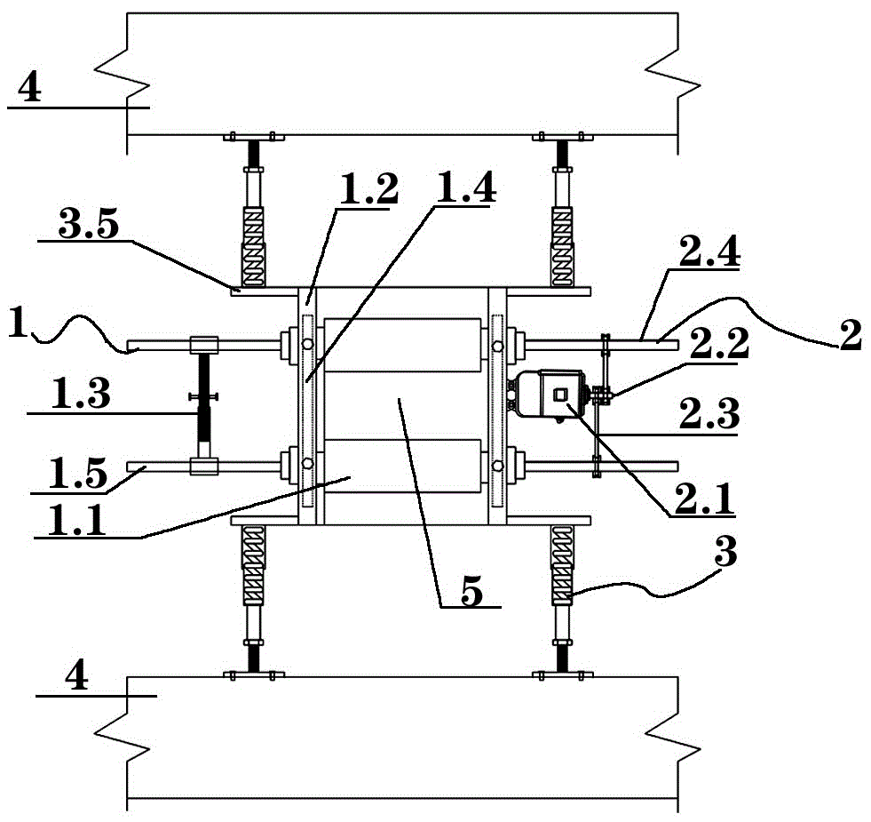 一种建筑模板施工传送装置的制作方法