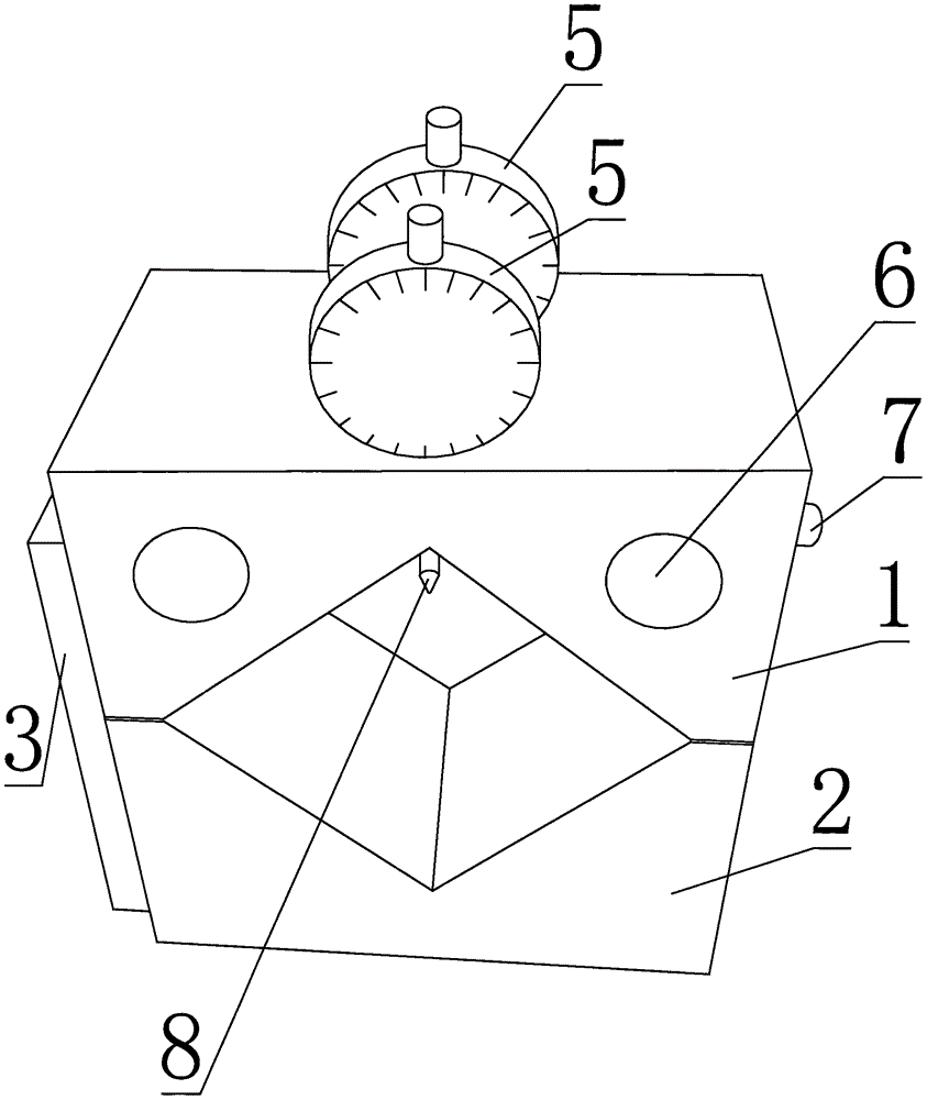 一种挺柱圆柱度测量用检具的制作方法