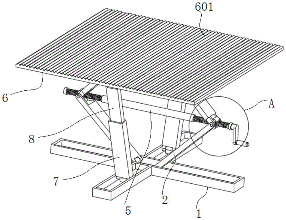 一种建筑工程用升降式支架的制作方法