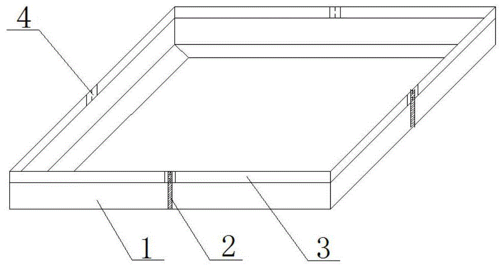 建筑用斜立柱支撑固定装置的制作方法