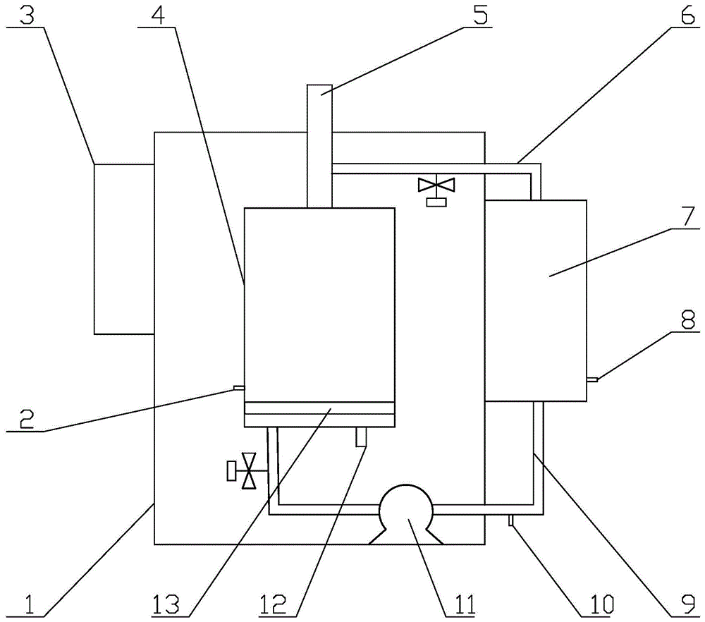 具有防冻功能的电加热蒸汽机的制作方法