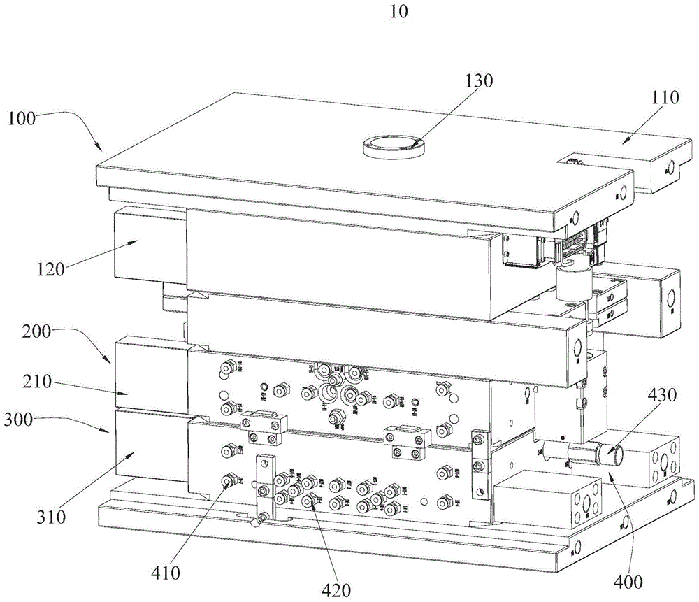 面壳注塑成型模具的制作方法