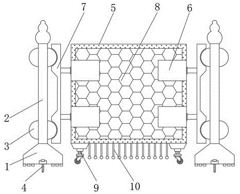 一种便于拆卸的市政用建筑围栏的制作方法