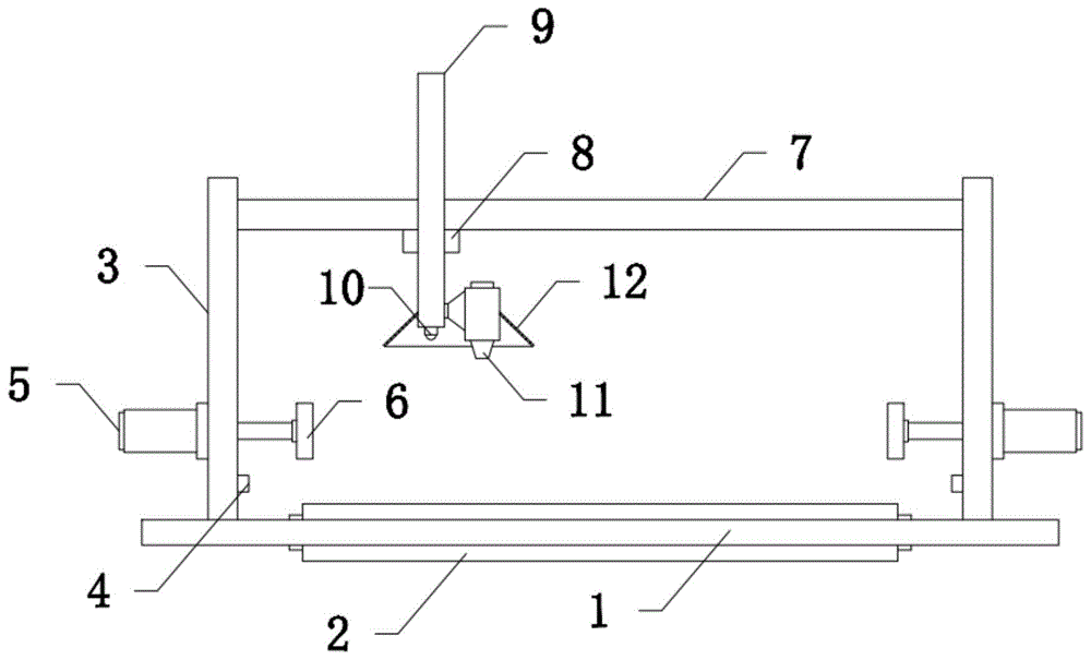 一种金属机箱数控高效焊接机及焊接方法与流程