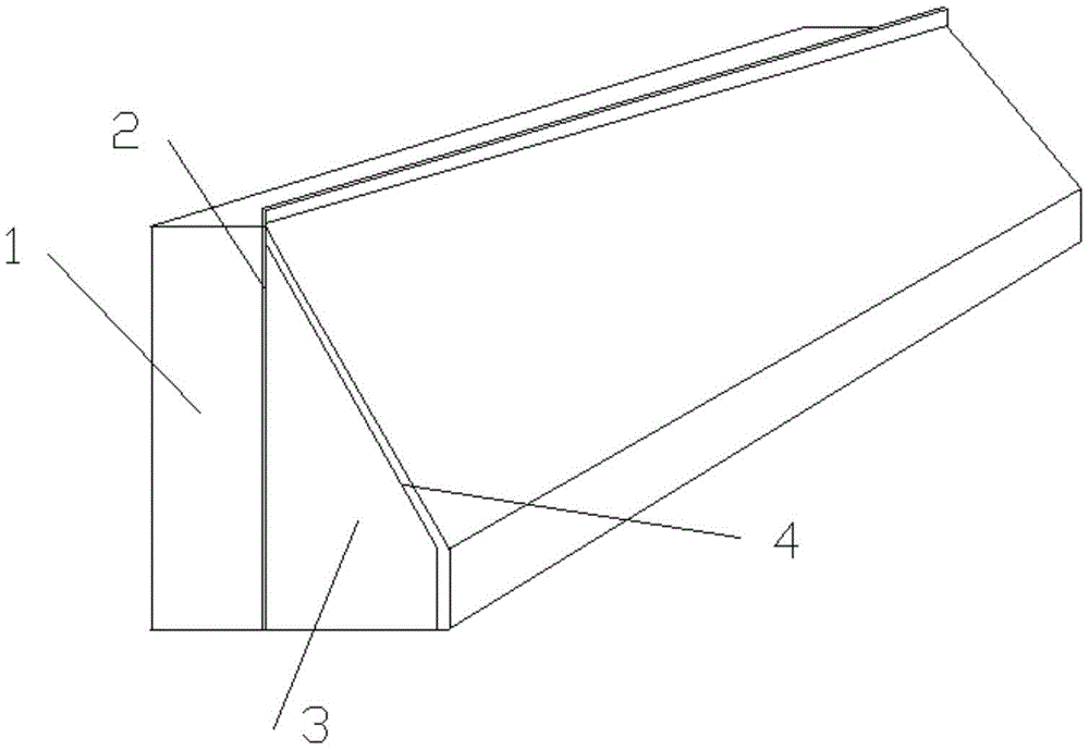 一种加强型绿色建筑模板的制作方法