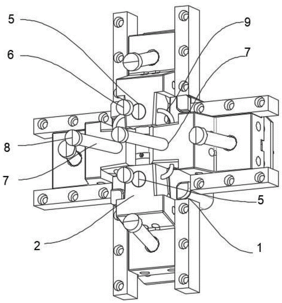 一种凹面扭转器生产模具的制作方法
