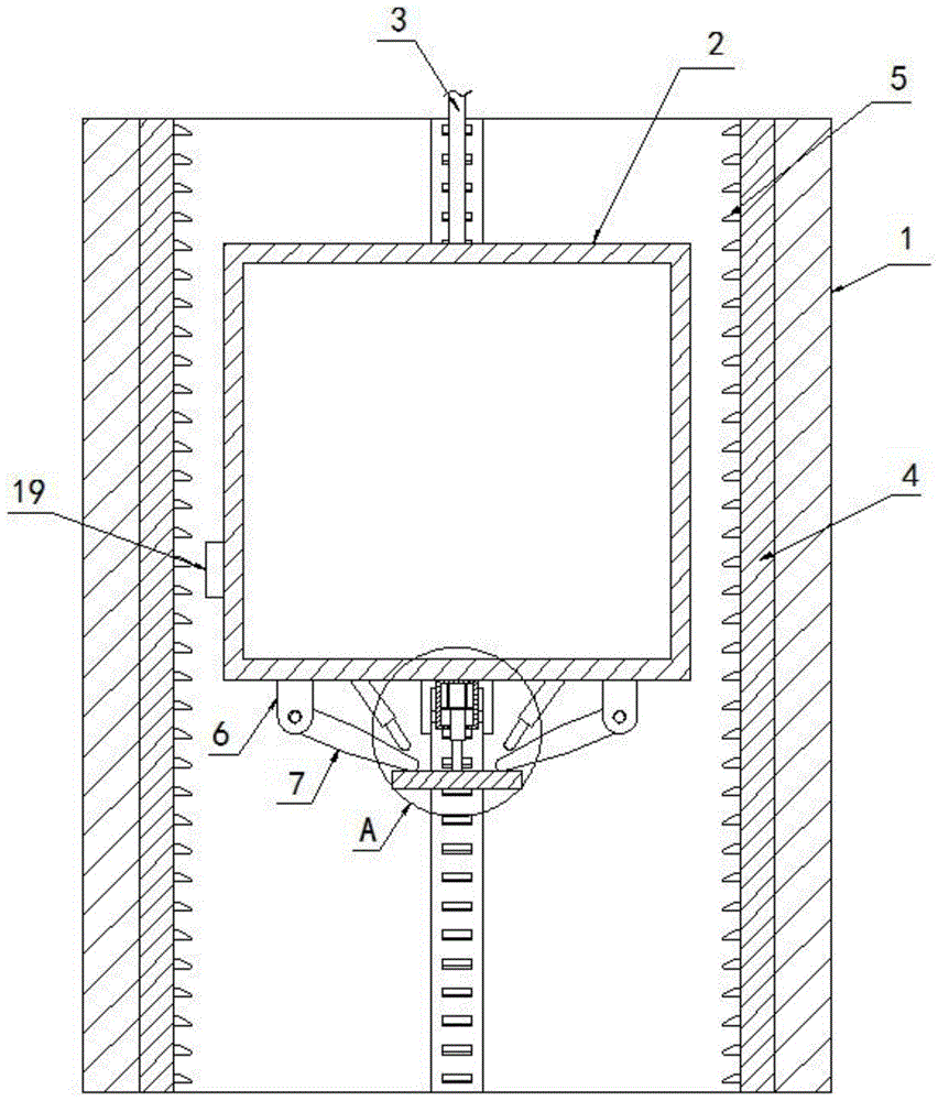 一种既有建筑加装电梯抗震连接装置的制作方法