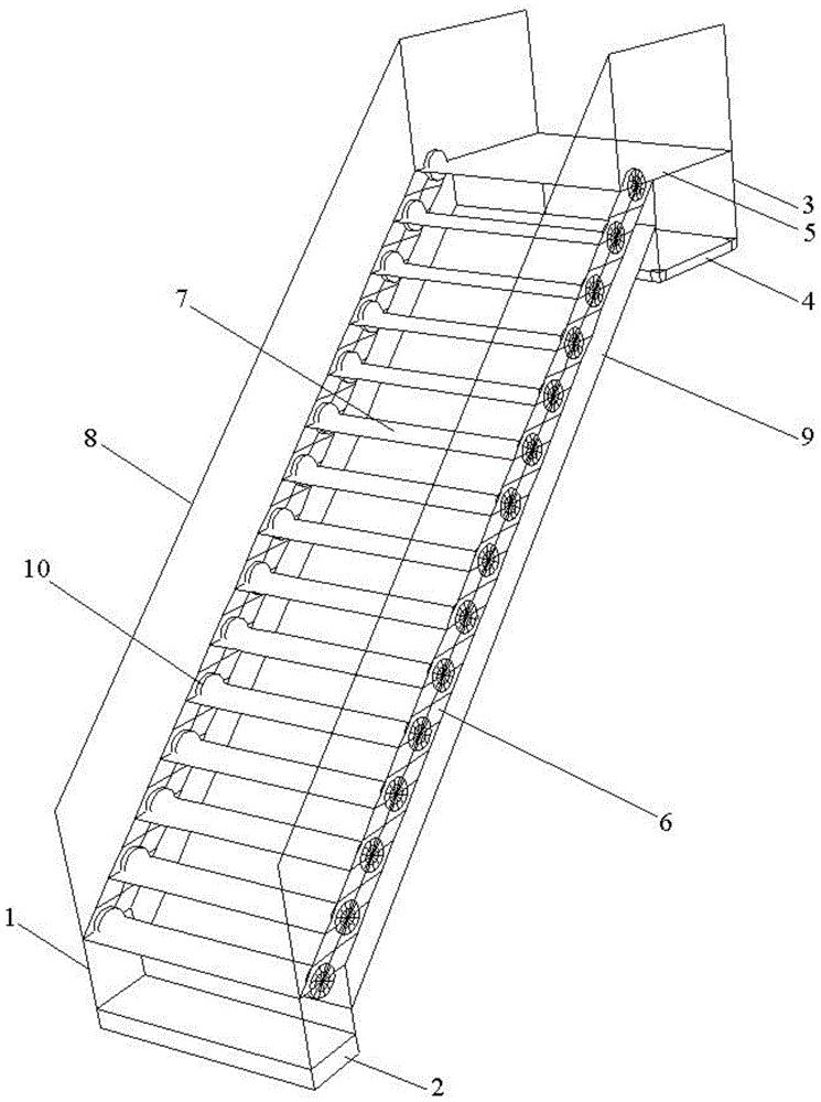 一种防踏空可调式边坡施工楼梯通道的制作方法