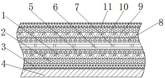 抗拉无碱性玻璃纤维基布的制作方法