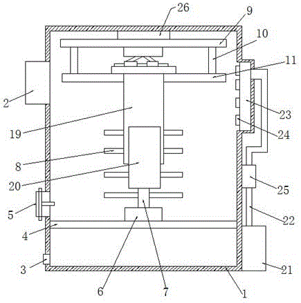 一种自清洁建筑混凝土搅拌装置的制作方法