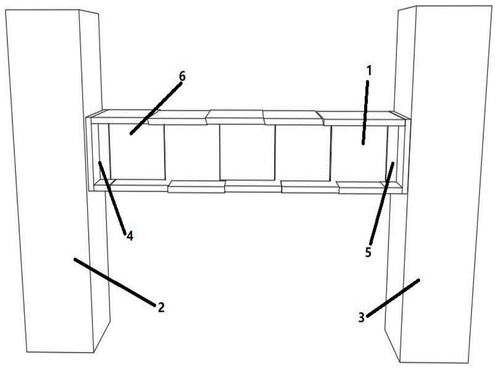 一种龙凤榫式连接可更换梁连接结构的制作方法