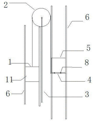 一种勤务地井升降装置的制作方法