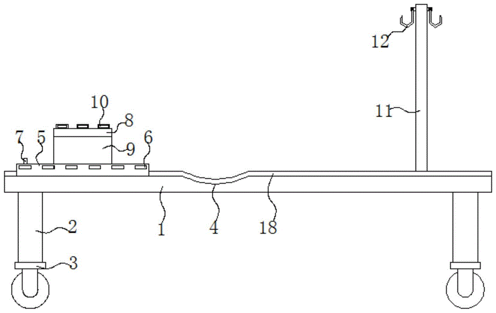 一种小儿输液床的制作方法